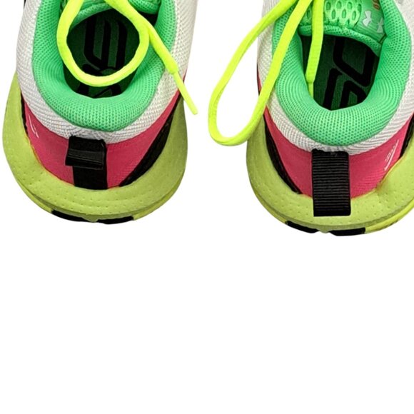 Under Armour Boys Steph Curry SC   Neon Basketball Sneakers Shoes - Size 3.5Y - Picture 4 of 11